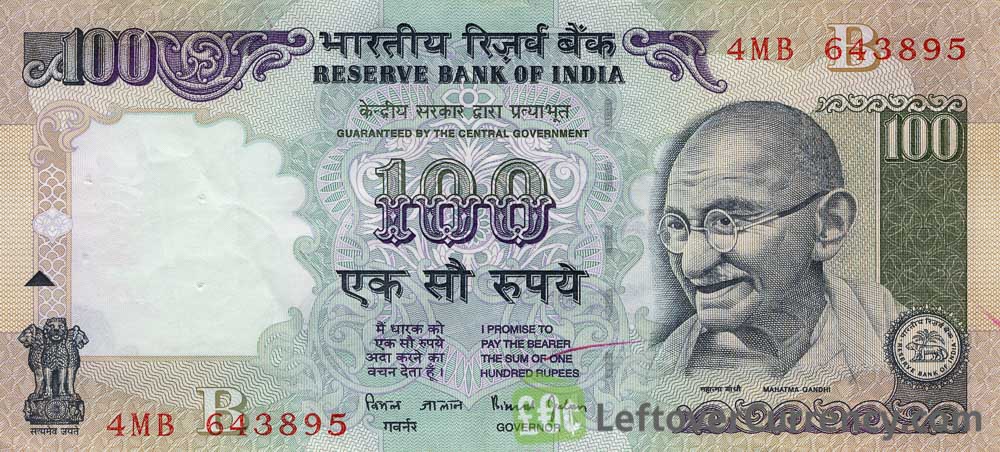 100 rupees