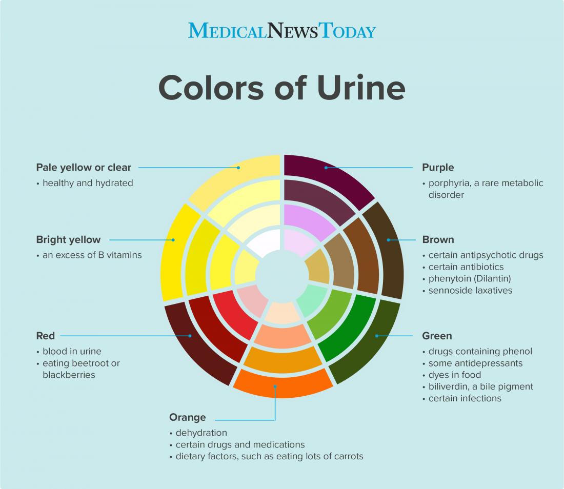 Urine Colours